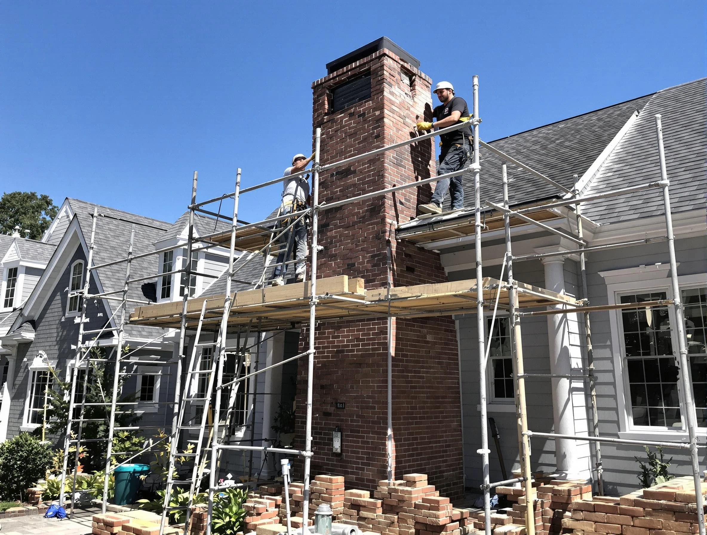 Chimney Rebuilding service in Needham, MA