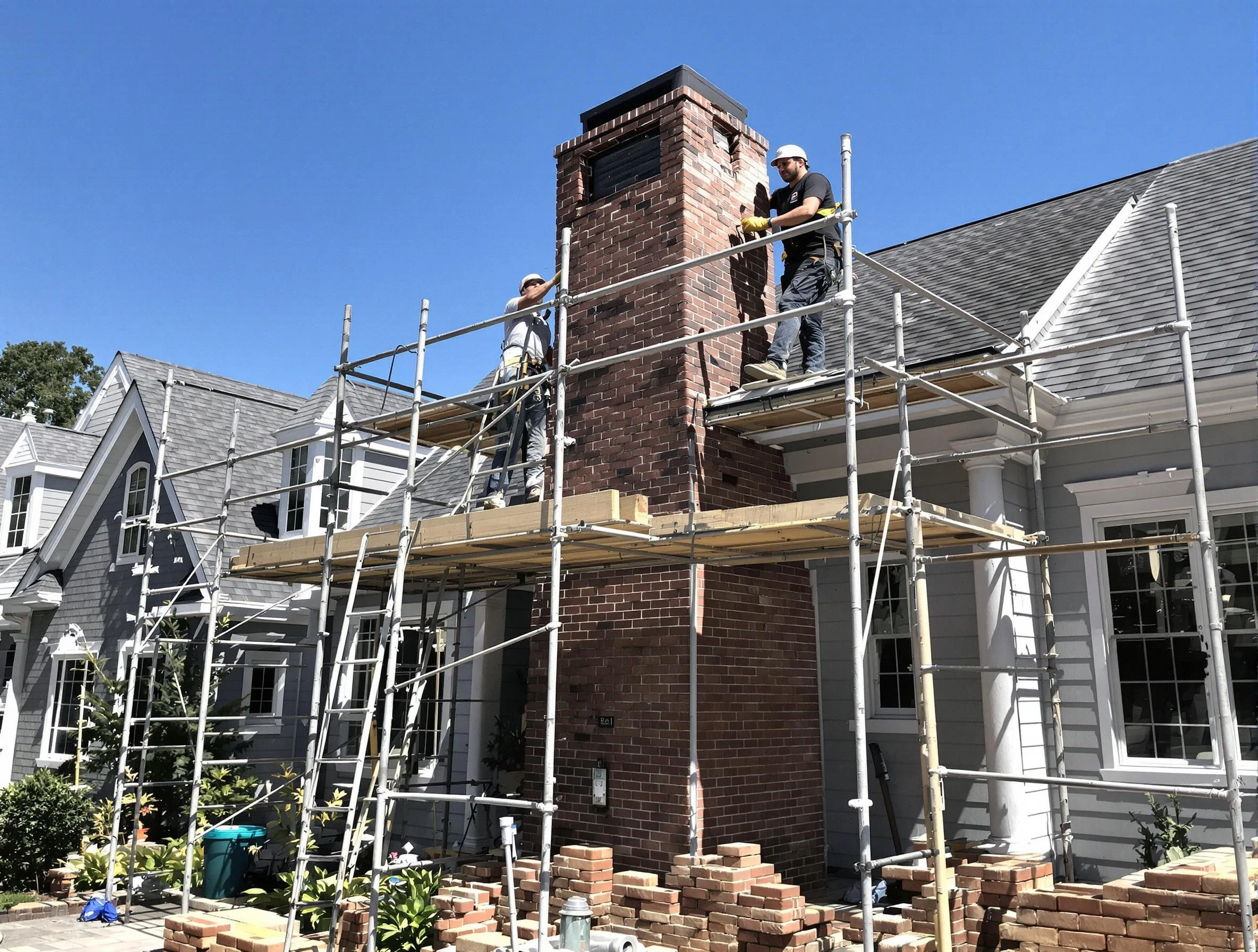 Chimney Rebuilding in Needham